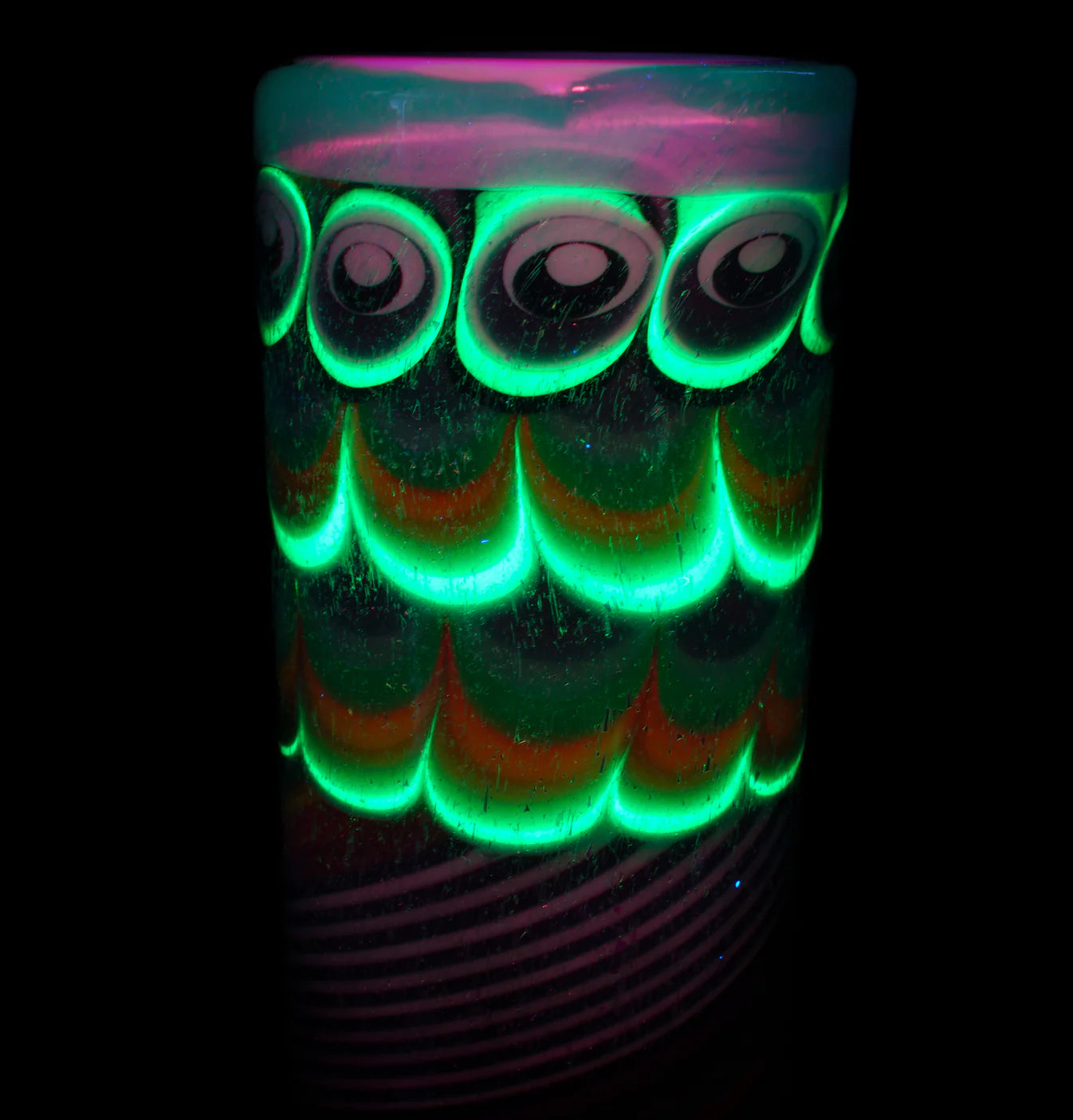 Rainbow Road Dot-Stacked Gold || Cultural Artifact Vessel || Inlayed XL Opal