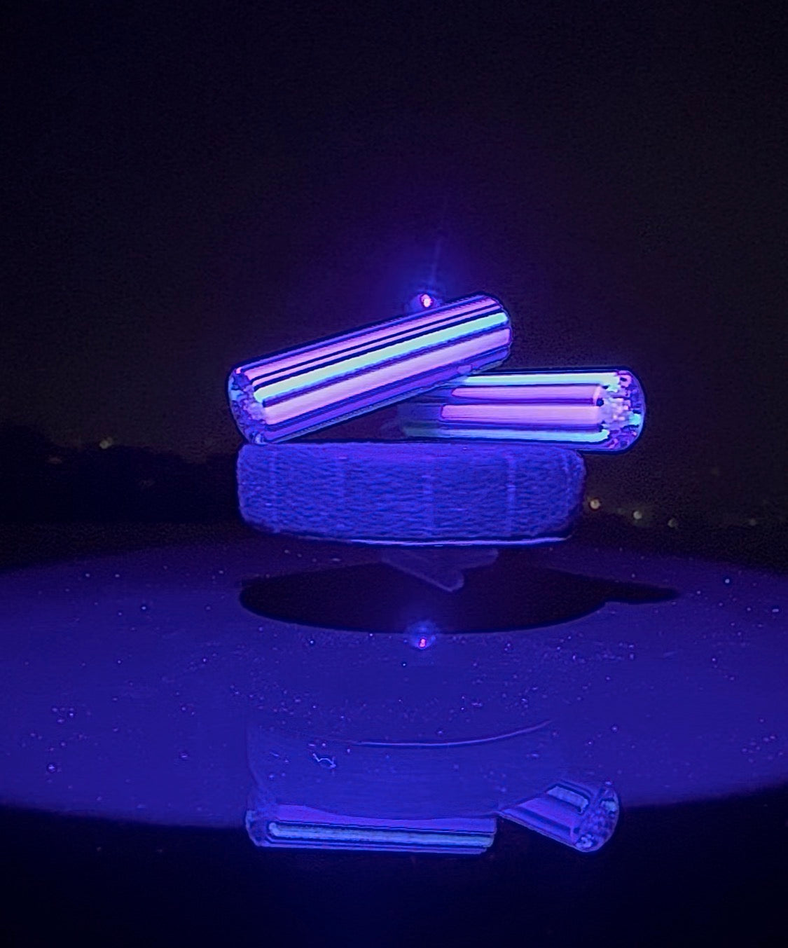 WYG-Flower Of Life Aqua Glow Sunset || Connoisseur Flat-Duck Bill Collectors Paring