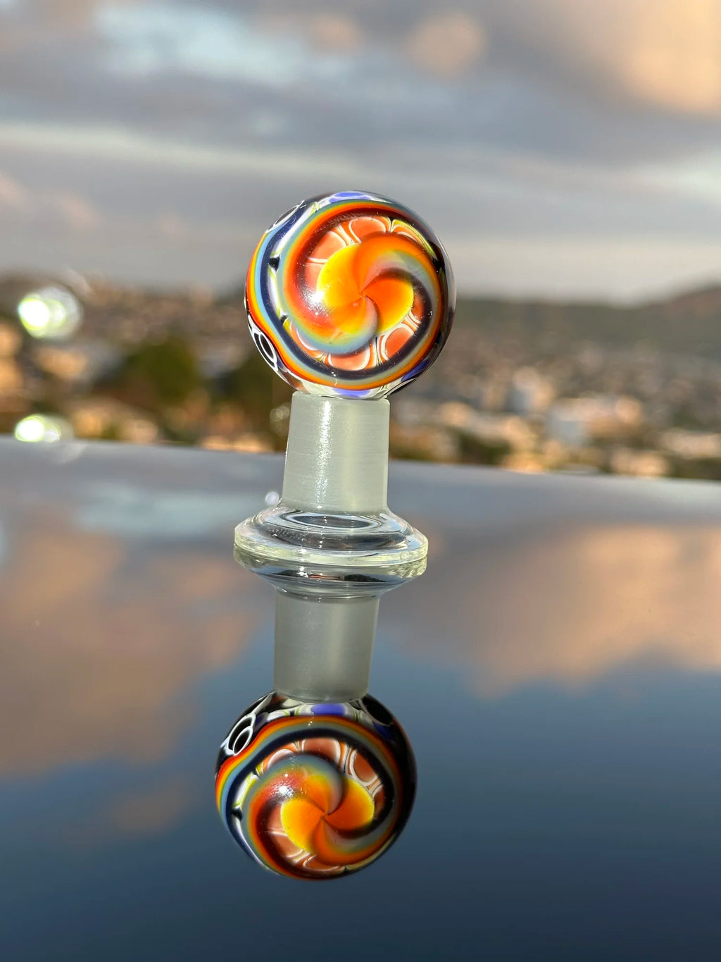 Multi-Dimensional Rainbow Road Dot Stack Scale Feathering AAA Grade Opal