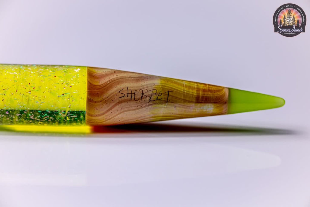 Cymatic Mandala Uranium Glass Pencil