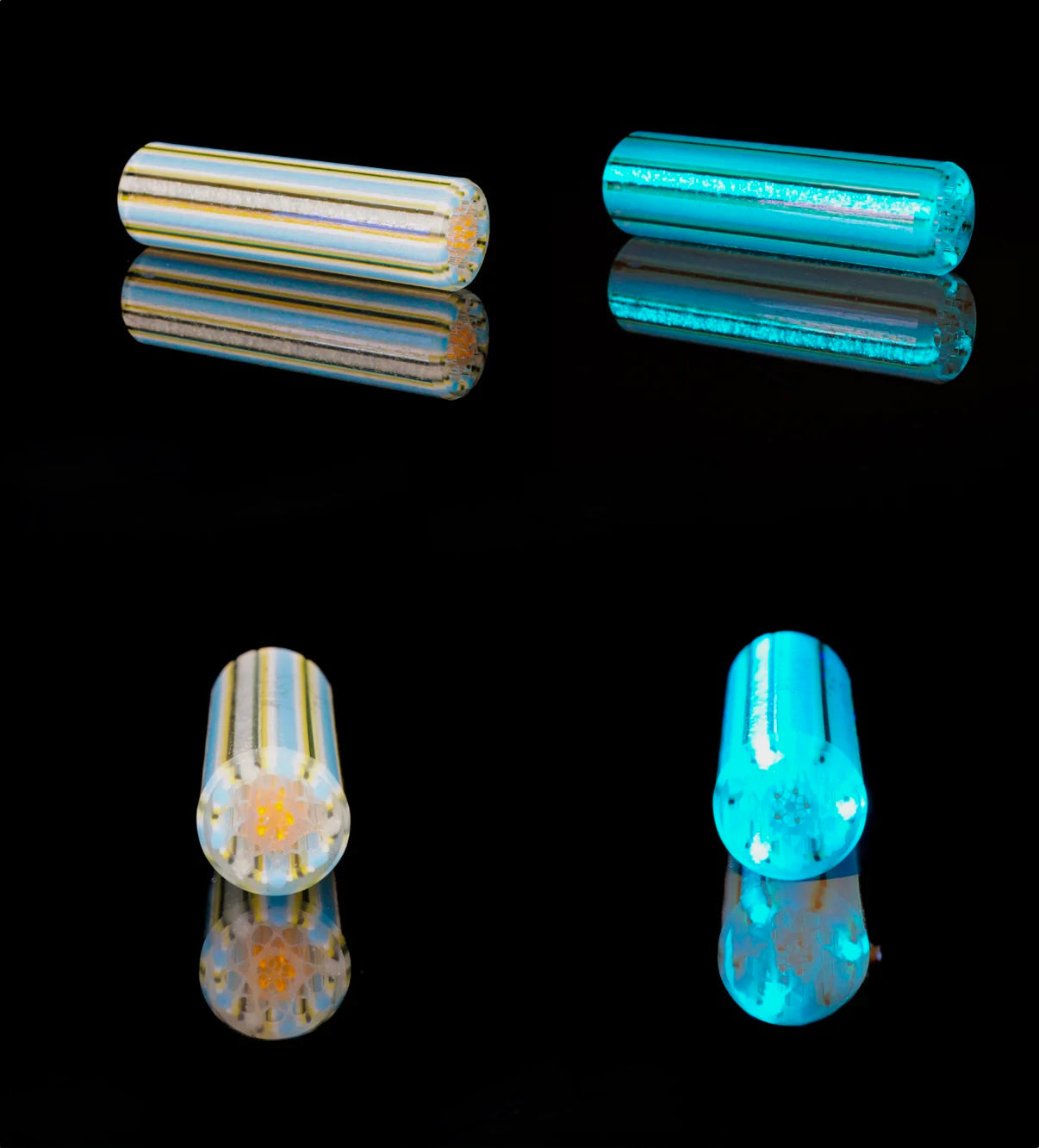 TSUNAMI AQUA GLOW IN THE DARK 7.1mm x 4cm