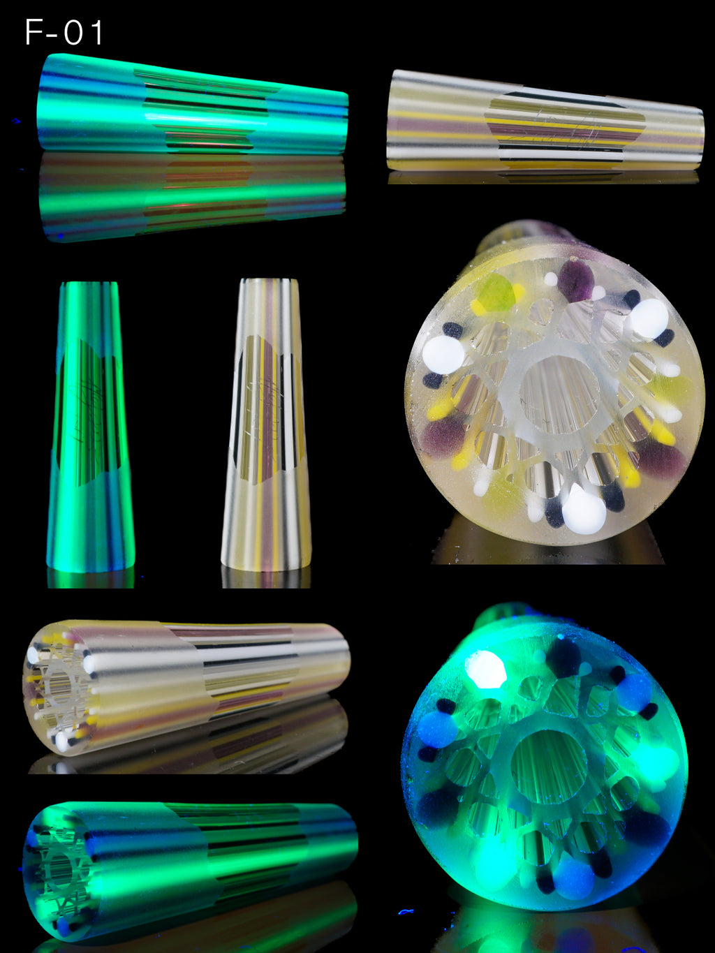 GOLD LOTUS AMETHYST GALAXY BLEND UV || GT-R.19 EXOTIC || Unit ID#F01-M074 || 14mm G.ON.G model