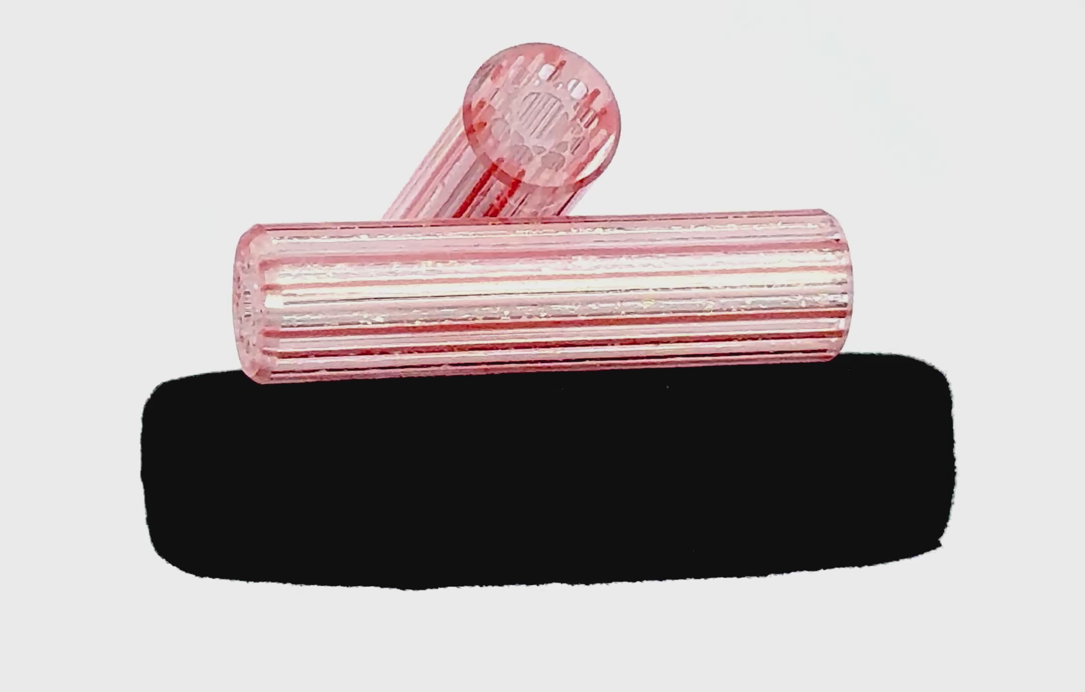 CHERRY BLOSSOM SNOW DICHRO GOLD INLAY || STANDARD CYLINDRICAL CLASSIC