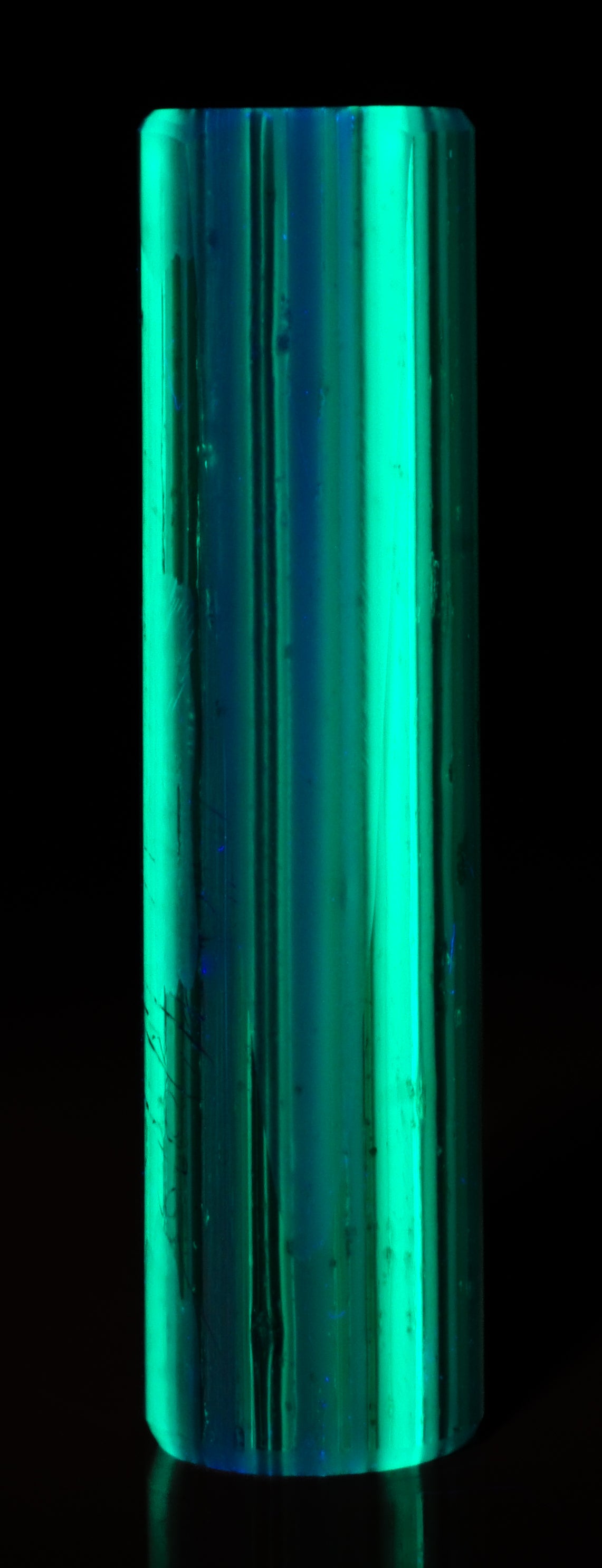 HERITAGE RAINBOW RETRO DICHRO UV || CONNOISSEURS HILUX FLAT-BILL || URANIUM UV REACTIVE GLASS