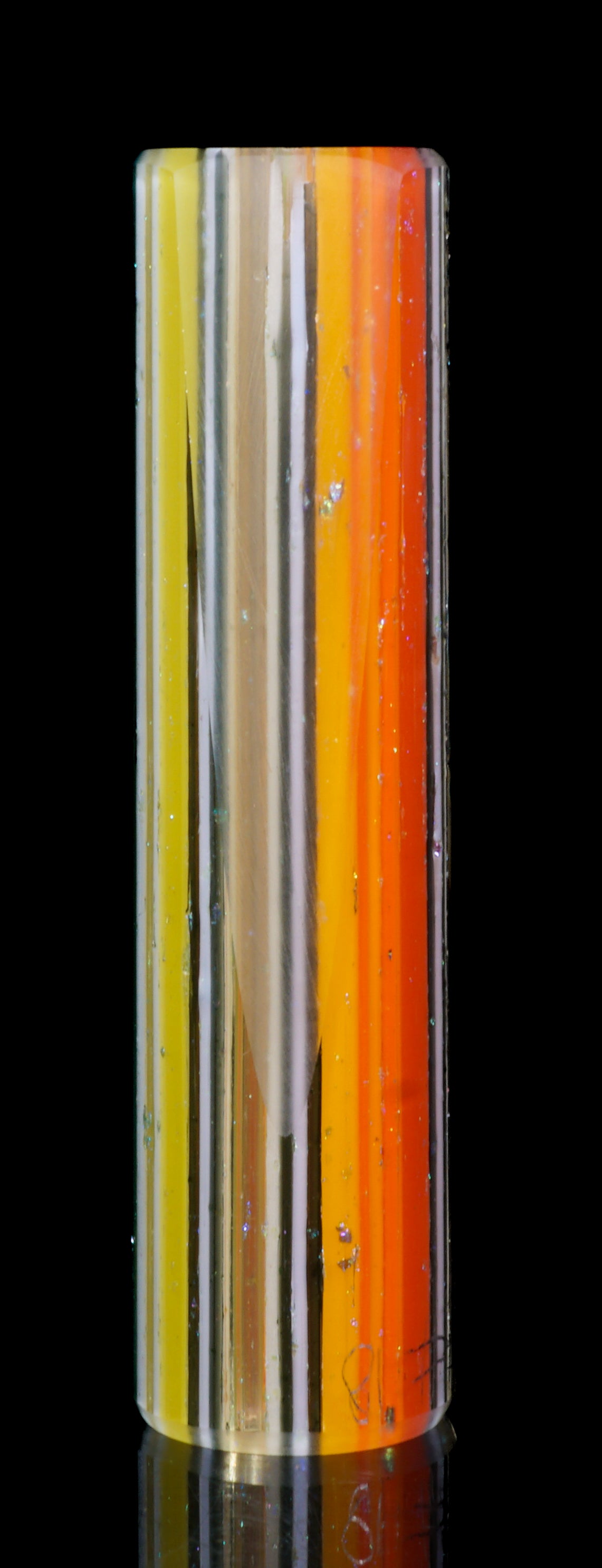 HERITAGE RAINBOW RETRO DICHRO UV || CONNOISSEURS HILUX FLAT-BILL || URANIUM UV REACTIVE GLASS