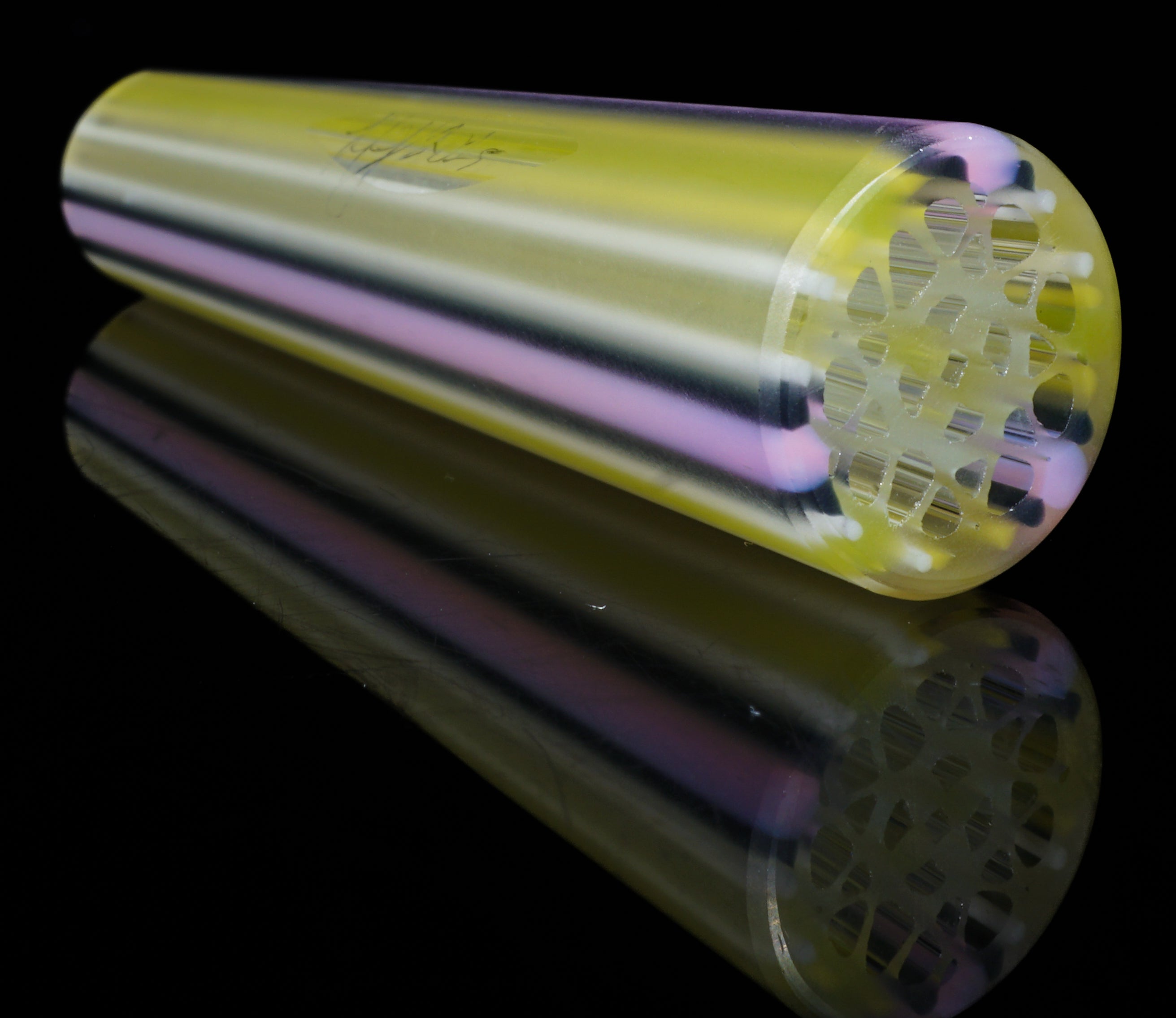 TELE-MAGENTA ION UV CONNOISSEURS SATIN MATTE CUBANO || URANIUM GLASS