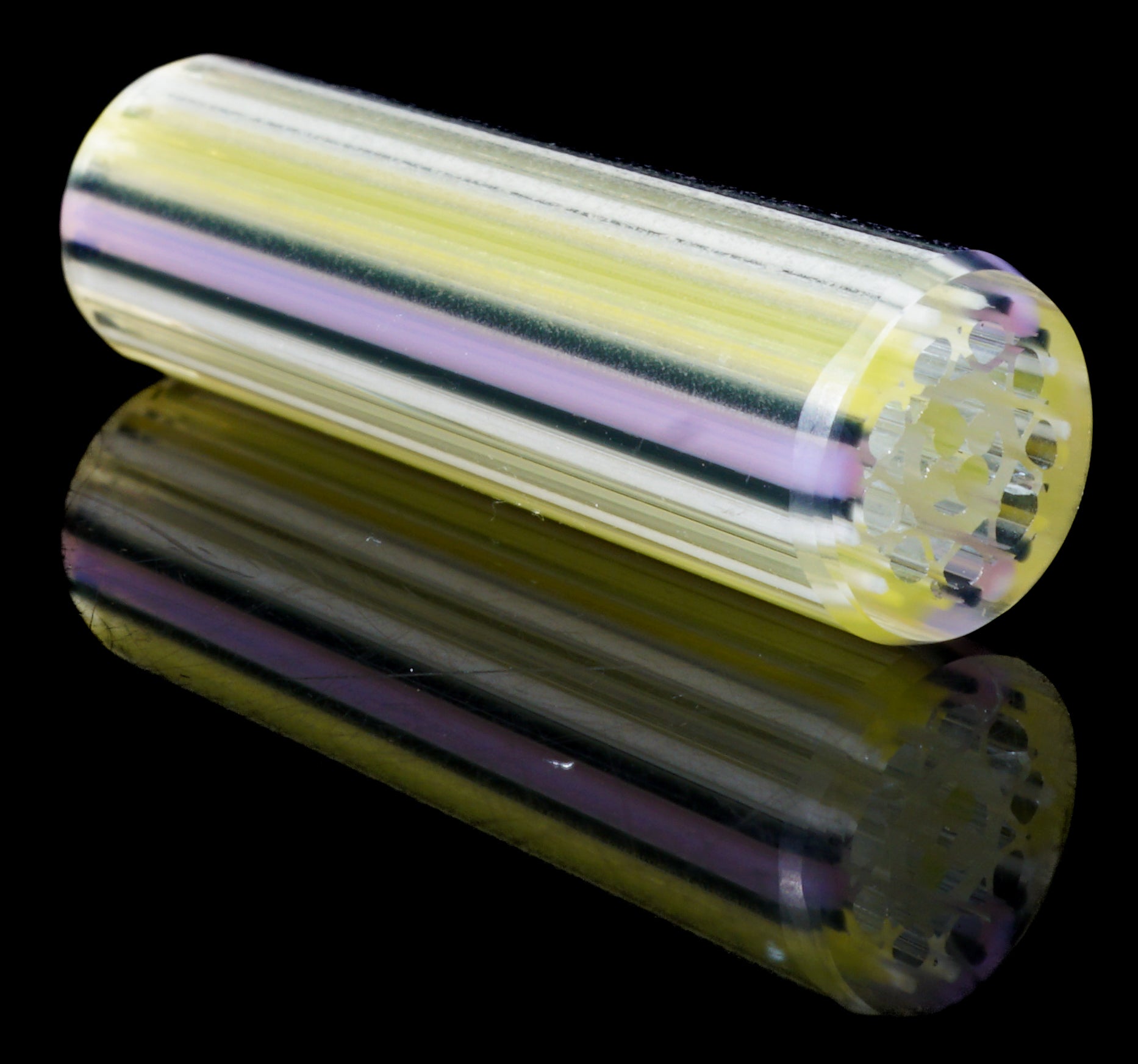 TELE-MAGENTA ION UV SATIN MATTE CONNOISSEUR CLASSIC SNUB-NOSE || URANIUM GLASS